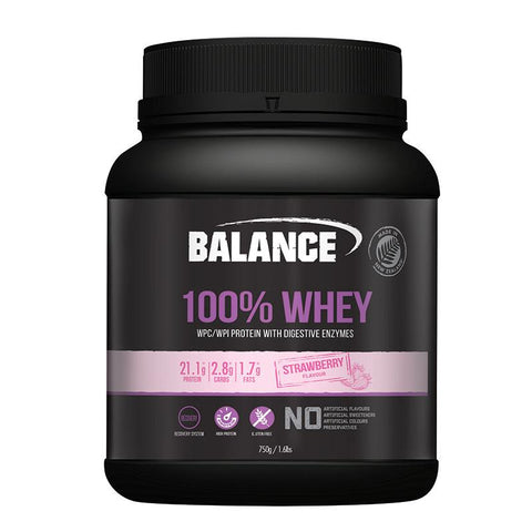 Balance 100 Whey Protein Strawberry Delight 750g