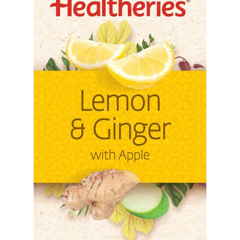 healtherieshealtheries fruit tea lemon & ginger20pack