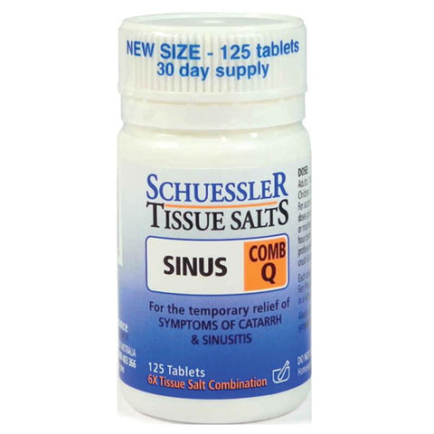 martin & pleasance tissue salts comb q sinus 125 tablets