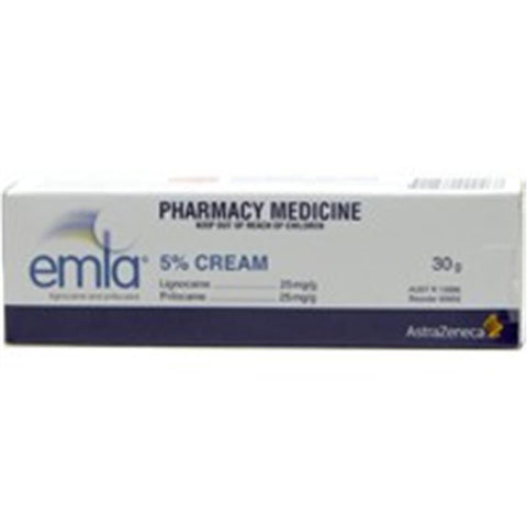 emla cream 5% 30g tube