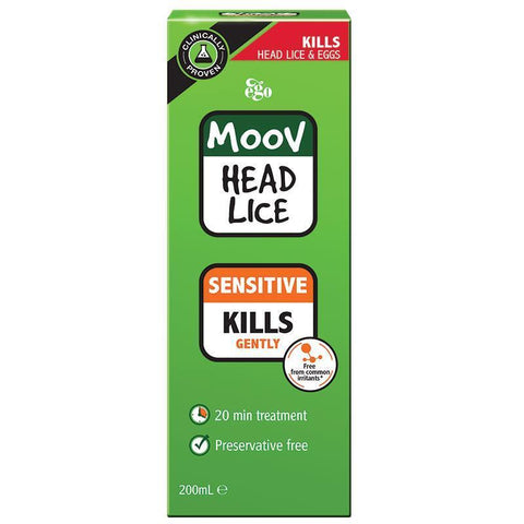 ego moov head lice sensitive 200ml