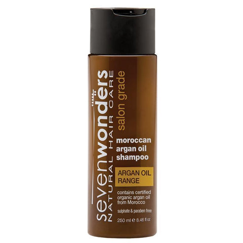 seven wonders moroccan argan oil shampoo 250ml