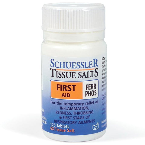 martin & pleasance tissue salts ferr phos first aid