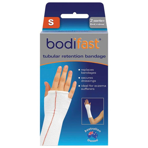 bodifast tubular retention bandage 3.5cm x 2m red