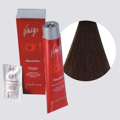 vitality colour 6/1 dark ash blonde 100ml