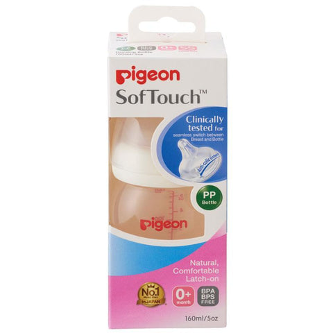 pigeon softouch peristaltic plus pp bottle 160ml