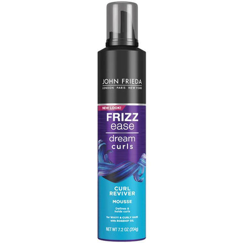 john frieda frizz ease curl reviver styling mousse 210g