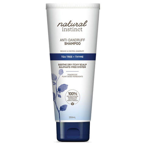 natural instinct anti dandruff shampoo 250ml