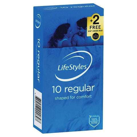 LifeStyles Regular Condoms 10 Pack