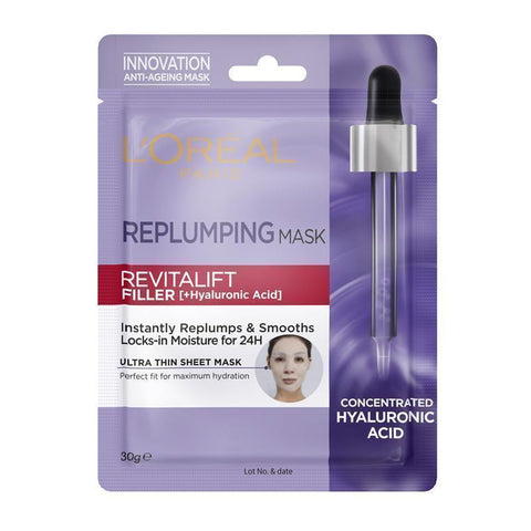loreal revitalift fillerloreal revitalift filler facial mask plumping30g