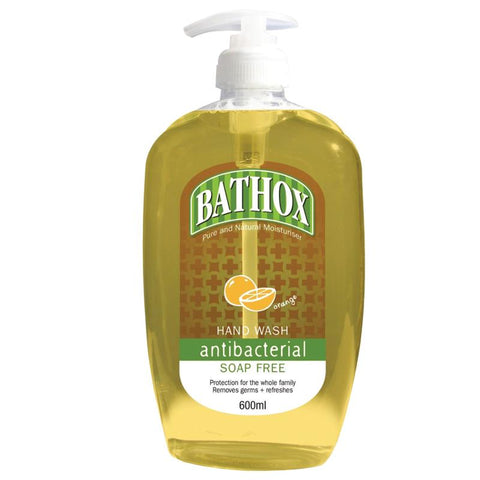 bathox hand wash antibacterial orange 600ml