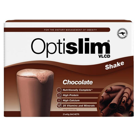 Optislim VLCD Shake Choc 21x40g