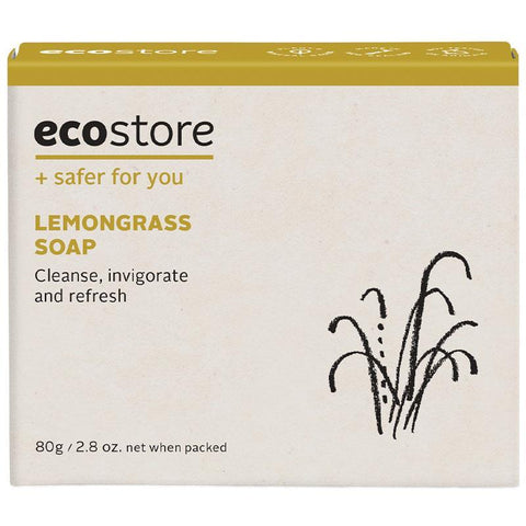 ecostore lemongrass soap 80g