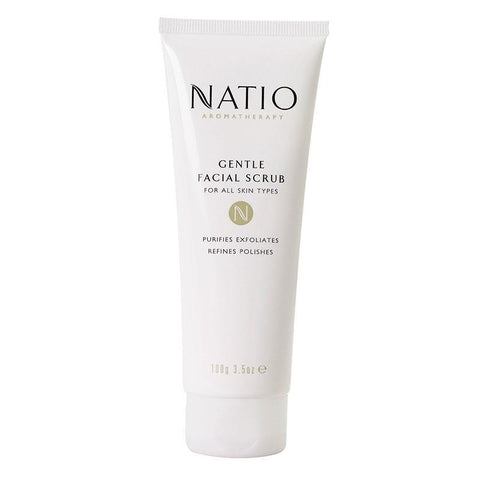 natio gentle face scrub 100g online only