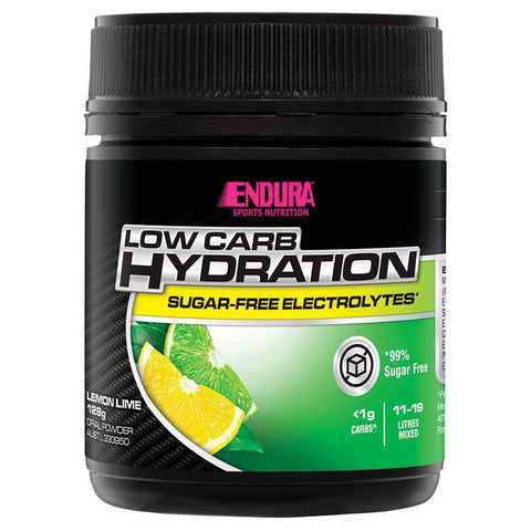 endura low carb fuel lemon lime 128g