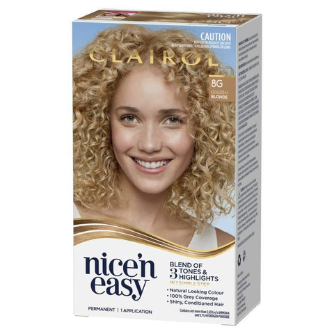 clairol nice & easy 8g natural golden blonde