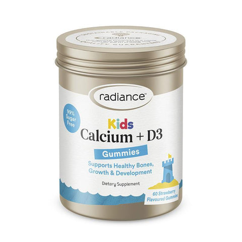 Radiance Kids Gummies Calcium + Vit D3 (60s)