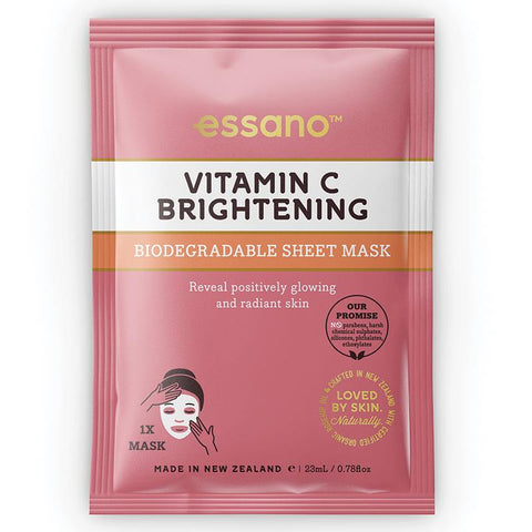 essanoessano vitamin c brightening sheet mask23mL