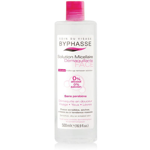 byphasse micellaire makeup remover solution 500ml