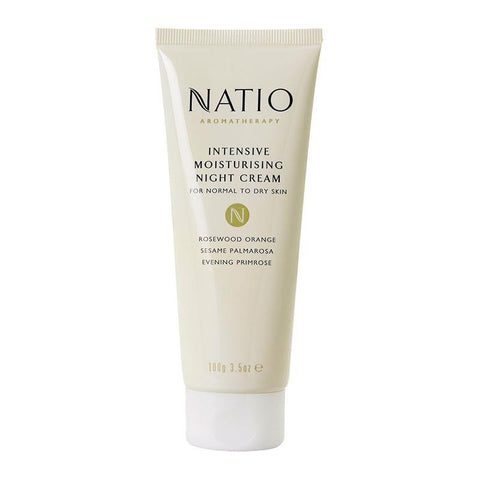 natio intensive moisturising night cream 100g online only