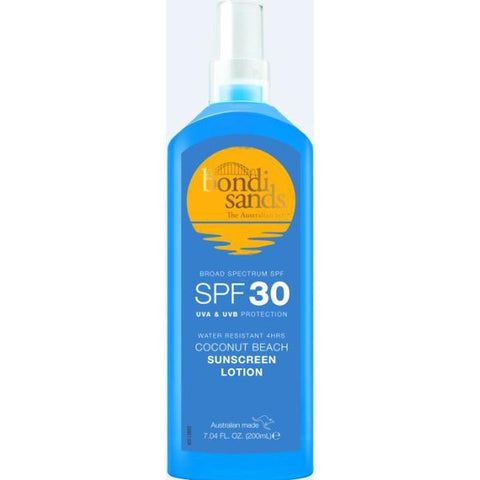 bondi sands spf 30 coconut sunscreen lotion 200ml