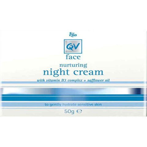 qv face night cream 50g with vitamin b3