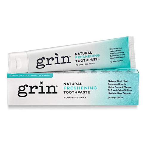 Grin 100% Natural Cool Mint Toothpaste   (100g)
