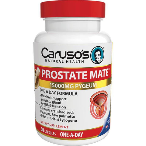 caruso's natural health prostate mate 60 capsules