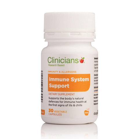 clinicians immune system support 30 vegetable capsules