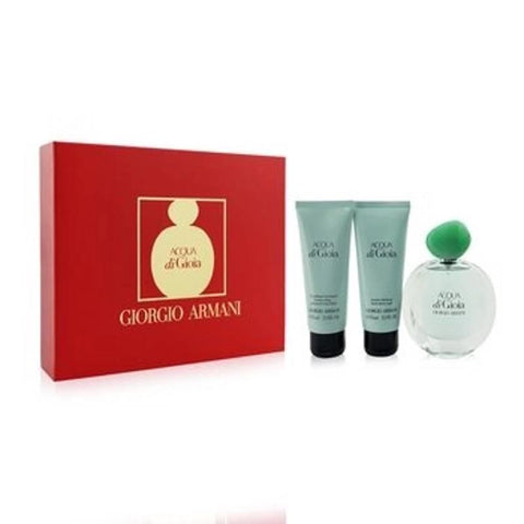 giorgio armani acqua di gioia 50ml eau de parfum 3 piece set