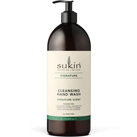 Sukin Signature Cleansing Hand Wash 1L