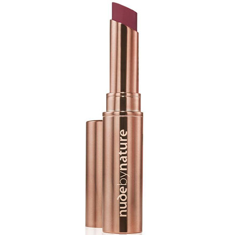 nude by nature creamy matte lipstick 09 roseberry