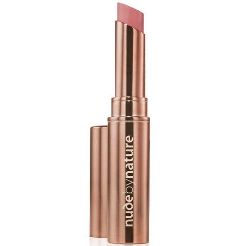 nude by nature creamy matte lipstick 03 rose quartz