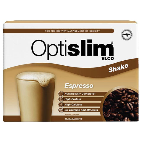Optislim VLCD Shake Espresso 21x40g