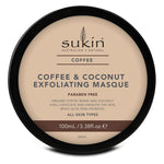 Sukin Exfoliating Masque Coffee & Coconut 100ml