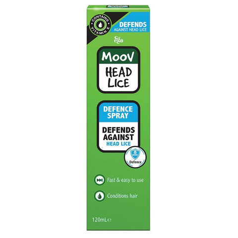 ego moov head lice defence spray 120ml