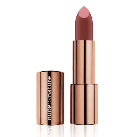 nude by nature moisture shine lipstick 06 dusky nude