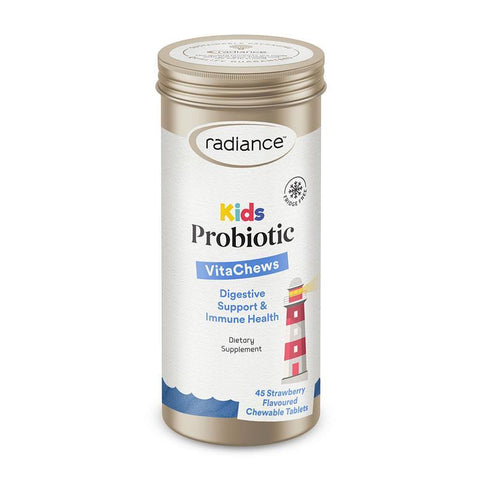 radiance kids vitachews probiotic 45 chewable tablets