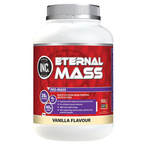 inc eternal mass vanilla flavour 2kg