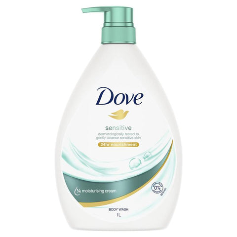 Dove Sensitive Skin Nourishing Body Wash 1l