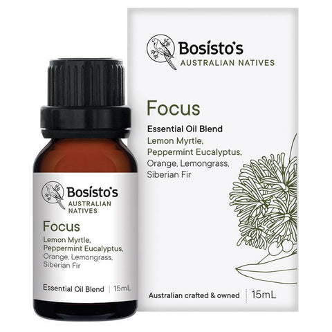 bosistos native focus oil 15ml