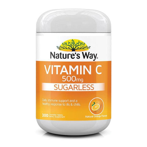 nature's way vitamin c 500mg 300 tablets