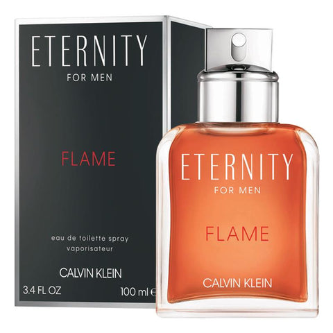 calvin klein eternity flame for men eau de toilette 100ml spray
