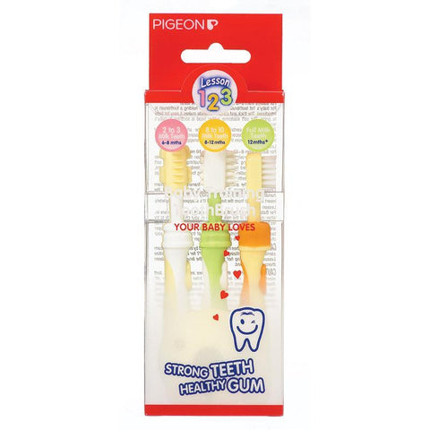 pigeon training toothbrush set