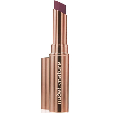 Nude By Nature Creamy Matte Lipstick Aubergine 10