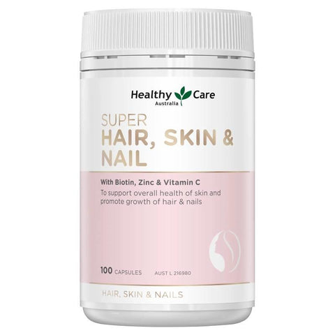 healthy care hair skin and nails 100 capsules