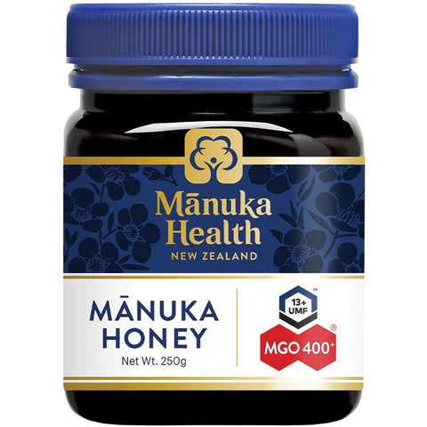 manuka health mgo 400+ manuka honey 250g