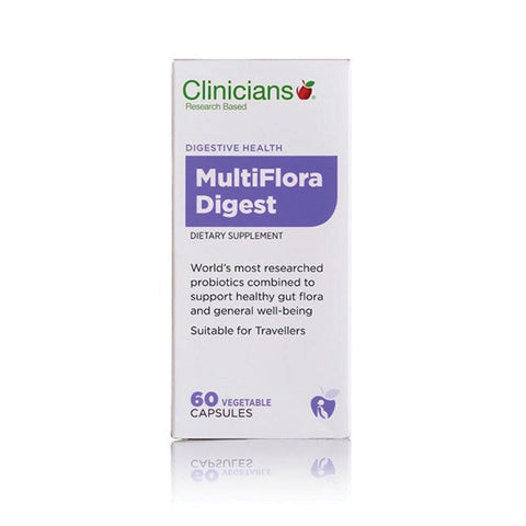 clinicians multiflora digest 60 capsules