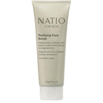 natio men's purifying facial scrub 100g