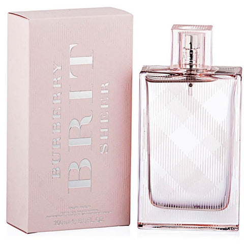 burberry brit sheer for women eau de toilette 100ml